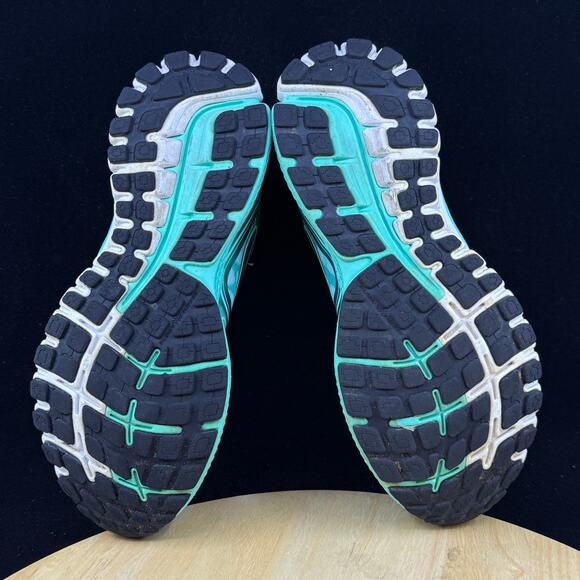 Brooks Womens Ghost 8 1201931B328 Blue Teal Running Shoes Sneakers Size 8.5 B - Picture 8 of 10